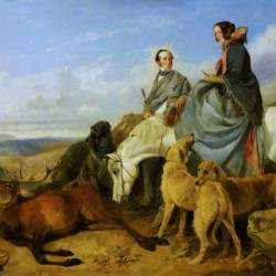 Noble people hunting